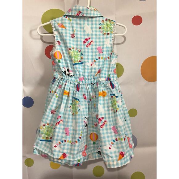 Nannette Kids Sleeveless Dress With Belt Size 2T - Picture 5 of 14